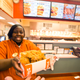 Keamellia Dee, co-manager of a Popeyes restaurant in Vicksburg, Miss.
Stan Grossfeld/The Boston Globe via Getty Images